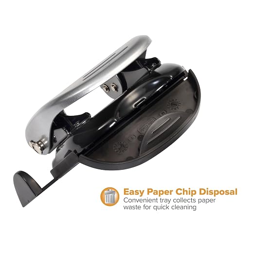 Bostitch Office EZ Squeeze Reduced Effort 2-Hole Punch, 2 Sheets, Locking Handle - Image 5