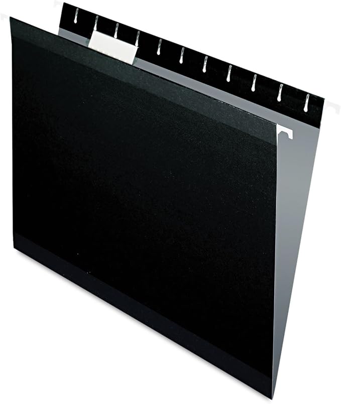 PFX415215BLA - Colored Reinforced Hanging Folders by TOPSProducts