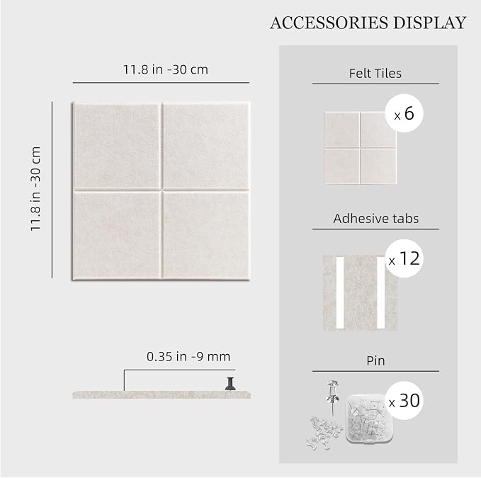 Large Felt Cork Board Alternative - Image 5