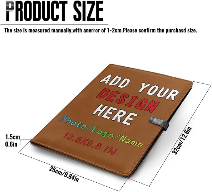 Professional Padfolio with Clipboard, Business Resume Portfolio Folder - Image 4