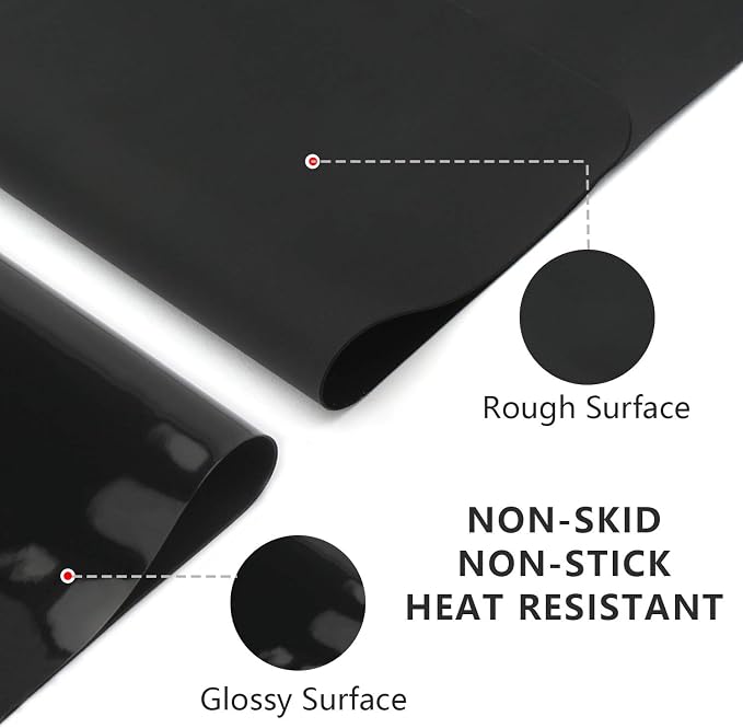 Gartful Silicone Sheets for Crafts, Counter Top Protector Pad, Nonskid Nonstick - Image 3