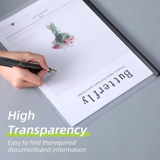 100 Pcs Clear Report Covers - Image 5