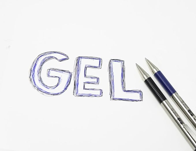 Zebra Pen G-301 Retractable Gel Pen, 0.7mm Medium Point, Stainless Steel Barrel - Image 4