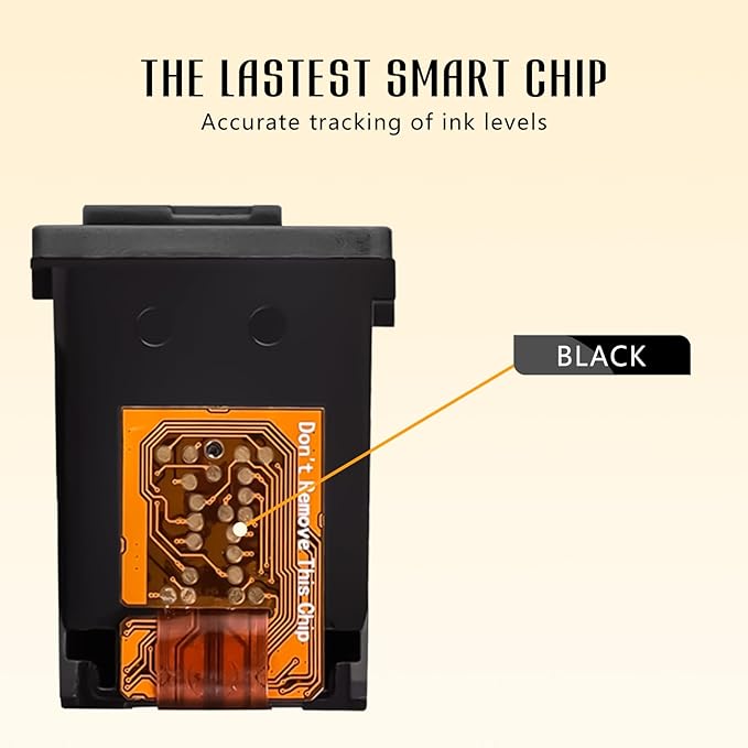 Printer Ink 67XL 67 Black 67XLBlack 2755e Ink Cartridges Replacement for HP Ink 67 67XL HP67 Black Ink Cartridge for HP Printers Fit for Deskjet 2700 2752 2755e 2755 4152 4155 Envy 6000 6055 6058 6075-DeskLoop Office