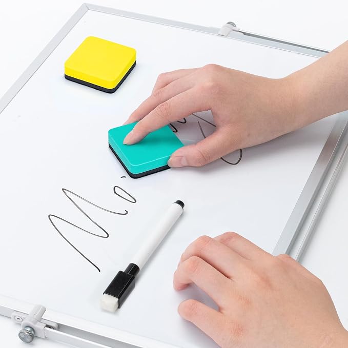 OWLKELA 90 Pcs Dry Erase Erasers, Magnetic Whiteboard Eraser, Mini Whiteboard - Image 6
