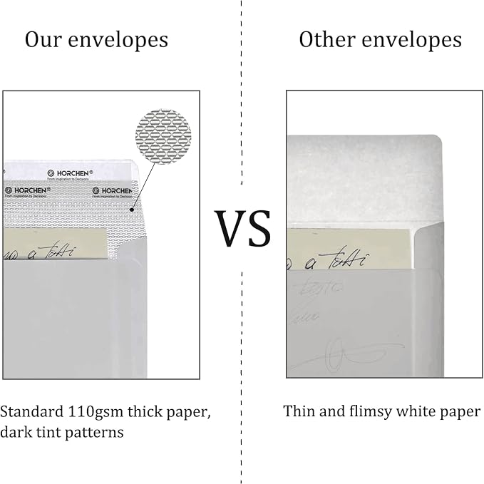 500 Count #10 Security Envelopes, Peel & Seal Windowless Business Envelopes - Image 5