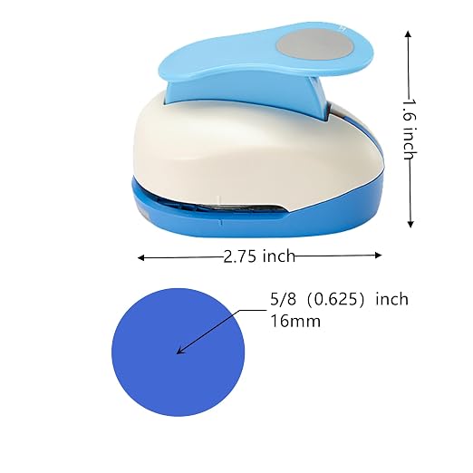 5/8 Inch Circle Punch 16mm Circular Cutter Tool Circle Hole Punch Handmade - Image 3
