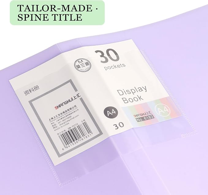 Tamaki Binder with Plastic Sleeves - Image 4