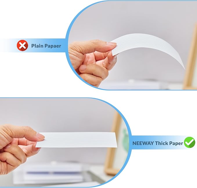 NEEWAY Heavyweight Ruled Index Cards 3x5 - Image 4