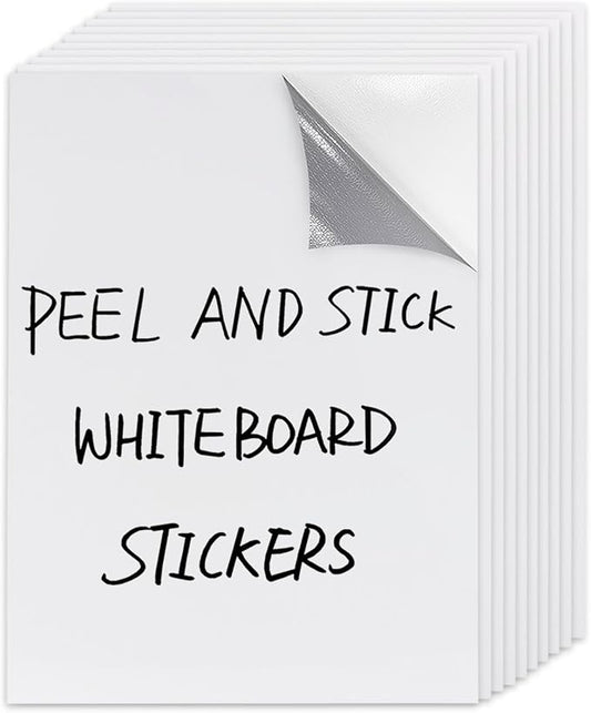 Dry Erase Board Sticker- Whiteboard Stickers-8.3''x11.7'' Removable Dry Erase by zcsame
