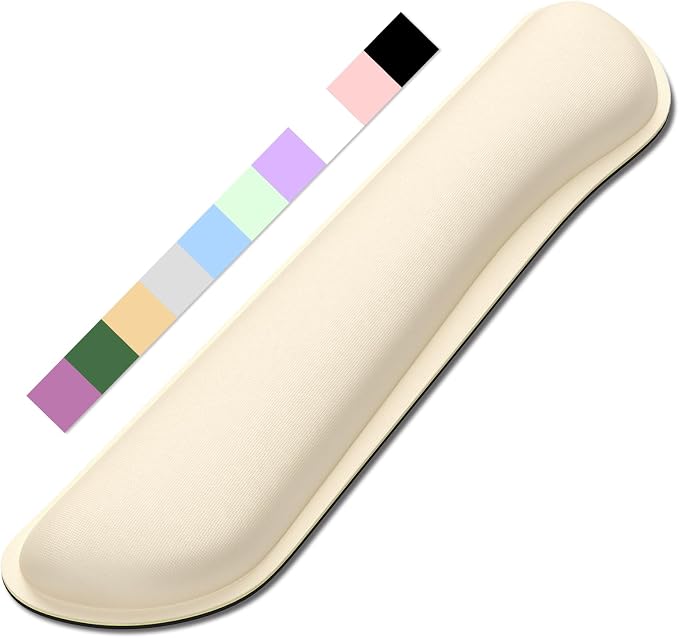 Dapesuom Enlarge Keyboard Wrist Rest, Memory Foam Keyboard Wrist Cushion by Unknown