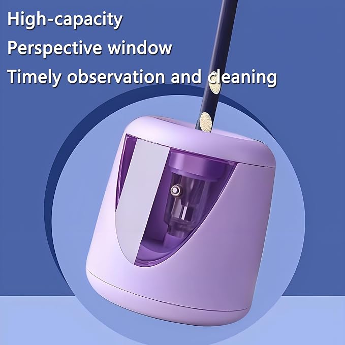 Electric Pencil Sharpener for Colored Pencils & No.2 - Image 5