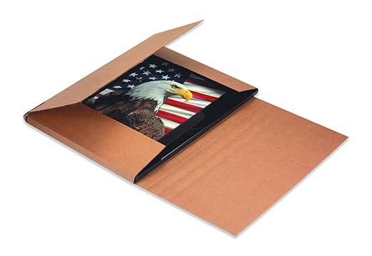 Tape Logic TLM772BFK Easy-Fold Mailers, 7 1/2" x 7 1/2" x 2" - Image 3