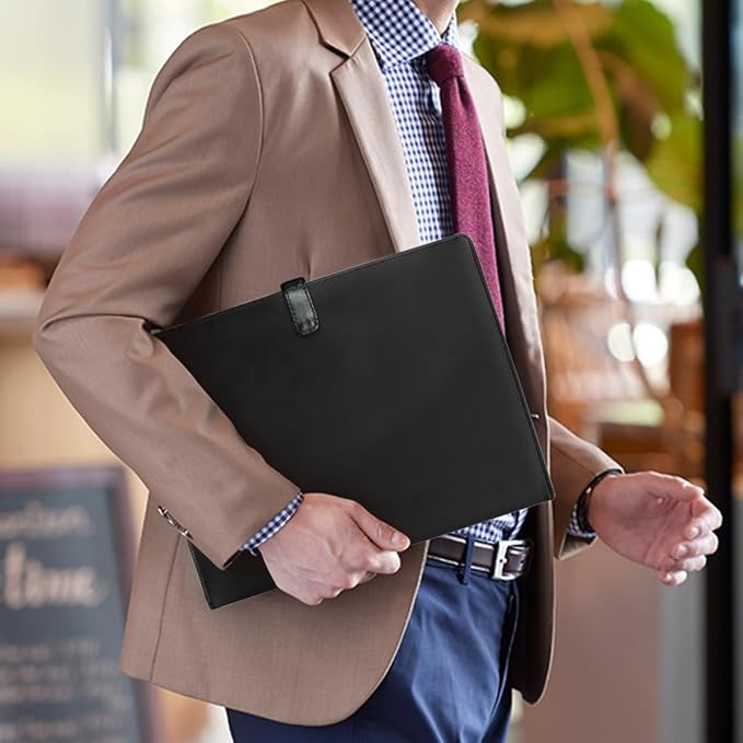Personalized Padfolio with Logo Photo Name, Custom Business Portfolio Folder - Image 3