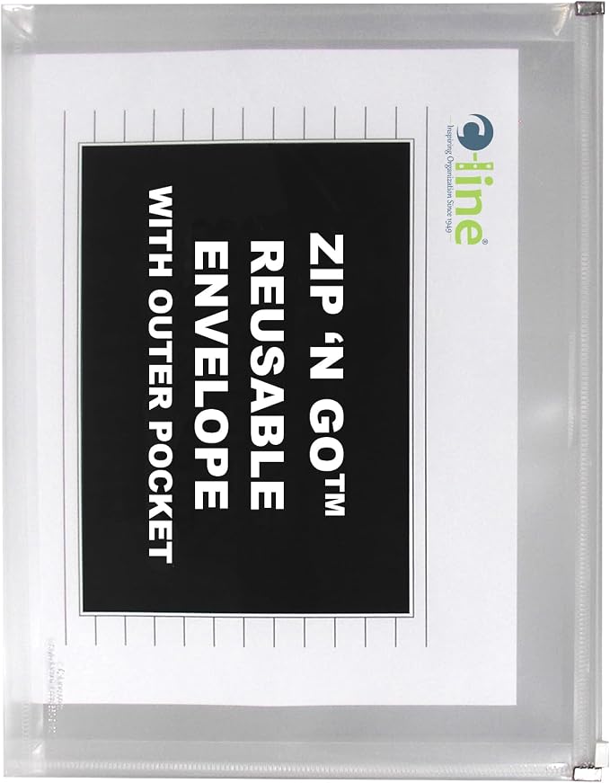 C-Line Zip 'n Go Reusable Envelope by C-Line