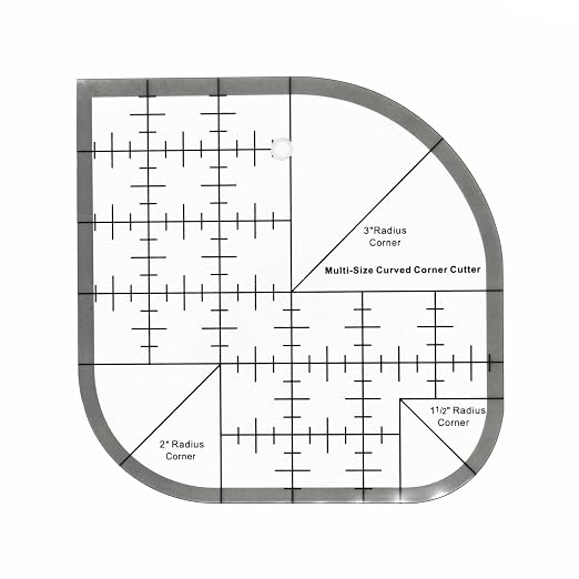 Quilting Rulers Sewing Ruler, Acrylic Quilting Ruler Templates, Precision - Image 2