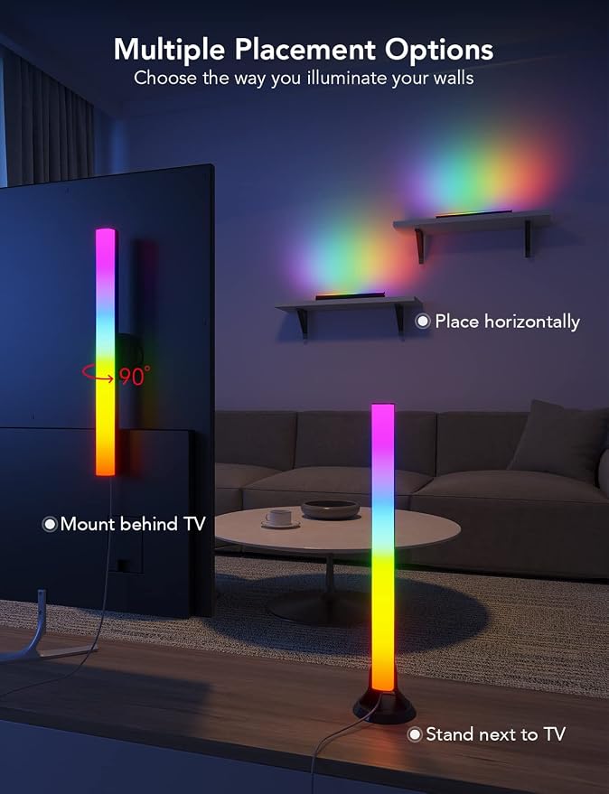 Govee RGBIC Light Bars, 15 Inches WiFi TV Backlight Suitable - Image 6