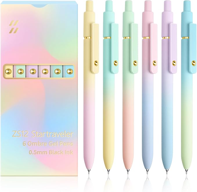 YOXMJDB Gel Pens, High-End Series Black Ink Pens by YOXMJDB