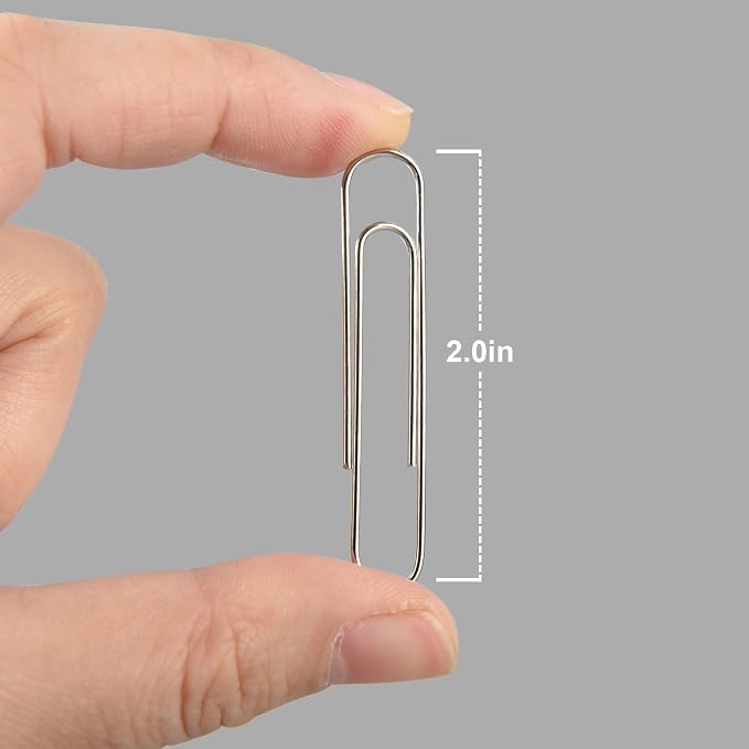 Assorted Size Binder Clips & Jumbo Paper Clips Set - Image 7