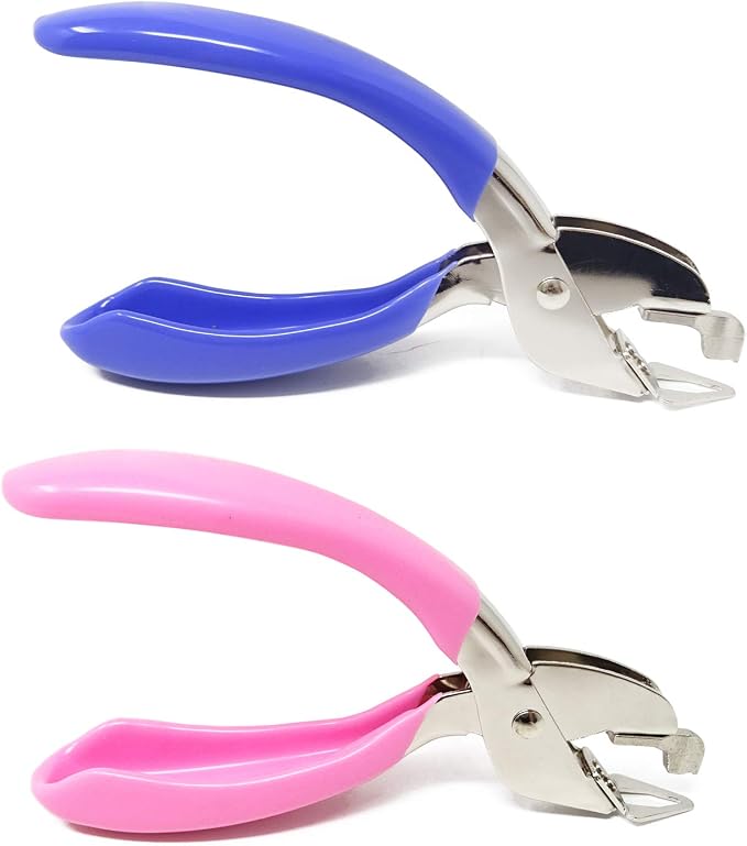 Honbay 2PCS Handheld Staple Removers Staple Removal Tool, Comfortable to Use by Unknown
