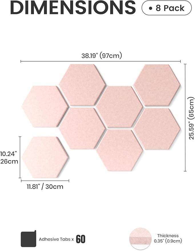 Fluxynara Hexagon Cork Board Alternative - Image 2