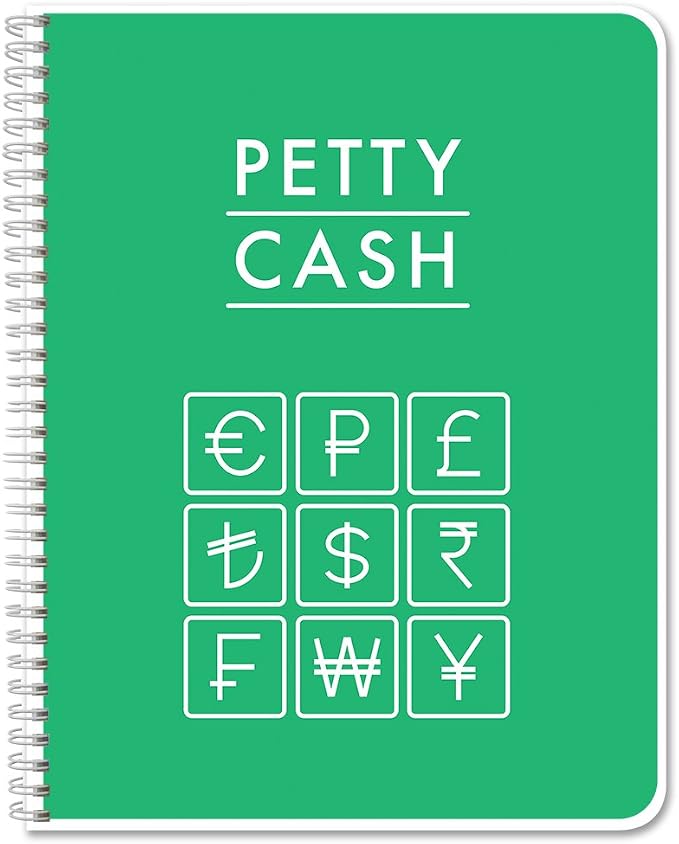 BookFactory Petty Cash Log Book/Petty Cash Record Book/Notebook/Journal by BookFactory