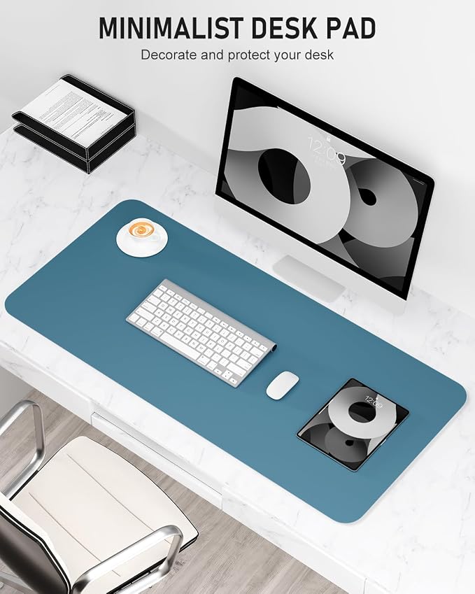 Desk Pad, Waterproof Laptop Computer Writing Mat - Image 2