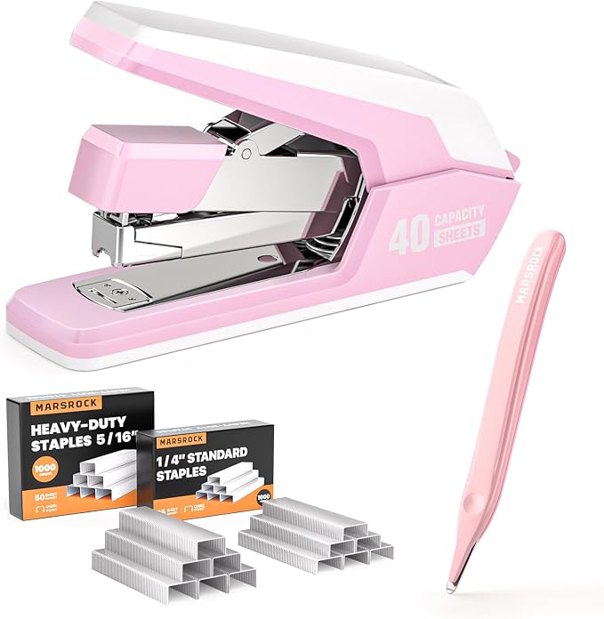 Effortless Stapler for Desk by Marsrock