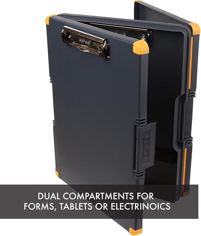 Dexas Duo Clipcase, Double Sided Clipboard Design, Portable Clipboards 13”x10” - Image 7