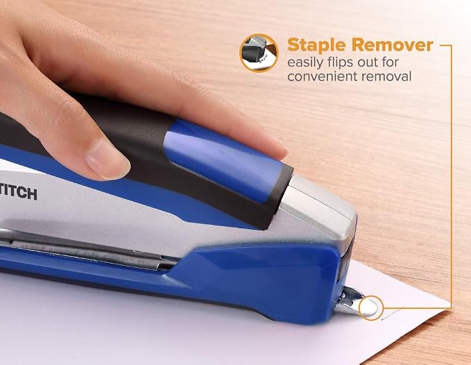 Bostitch Office InPower Spring-Powered Premium Desktop Stapler - Image 4