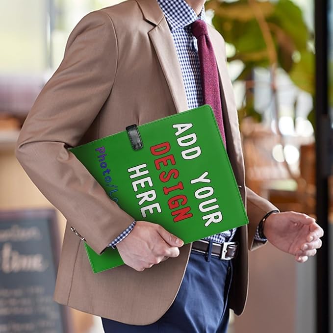 Personalized Padfolio with Logo, Custom Business Portfolio with A4/US Letter - Image 3