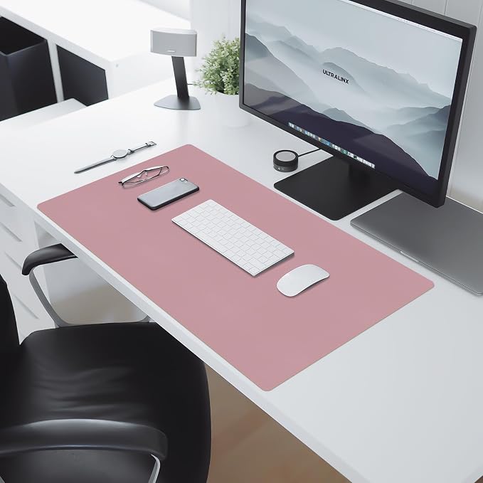 Non-Slip Desk Pad Mat, Leather Desk Mat - Image 5