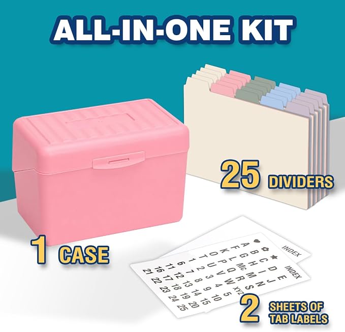 H4D Index Card Holder 4x6 Inches - Image 2