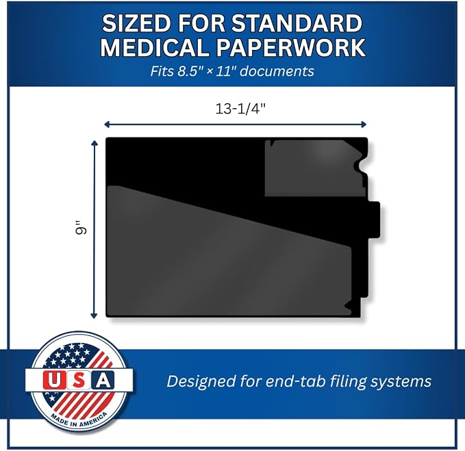Doctor Stuff - Center Tab Vinyl Out Guides, Diagonal Cut Front Pocket, Top - Image 5