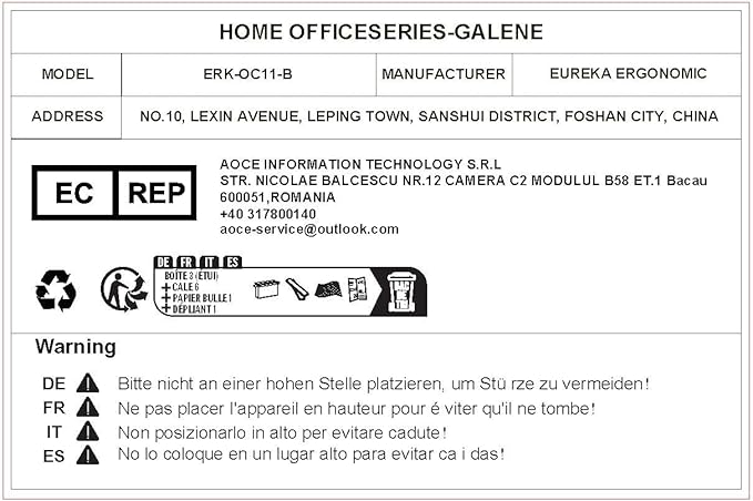 EUREKA ERGONOMIC PU Leather Desk Chair Office Executive Chair, Ergonomic Office Chair Flip Up Arms, High Back Office Chair with Headrest, Home Office Desk Chair with Wheels, Computer Chairs for Adults-DeskLoop Office