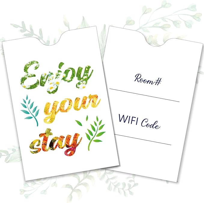 Qeeenar 2000 Pcs Envelopes Hotel Key Card Holder Sleeves Credit Sleeve Gift by Qeeenar