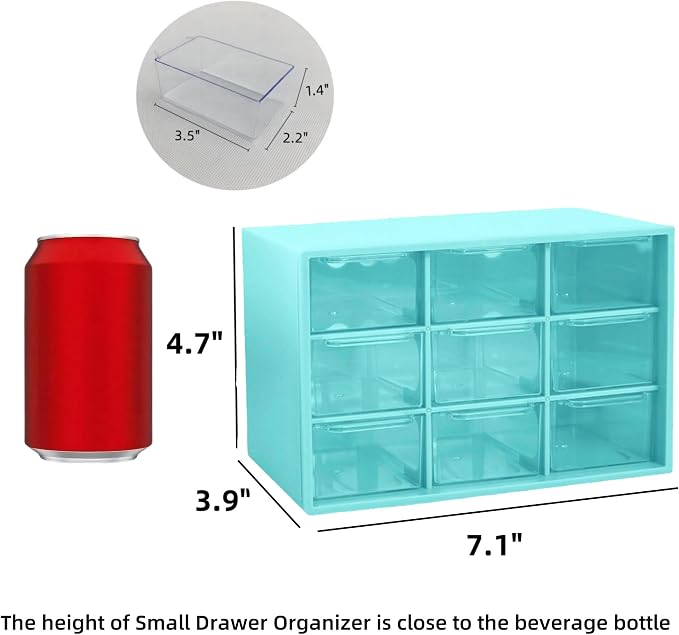 Feadily 2PCS Small Drawer Organizer - Image 3