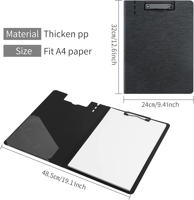A4 Clipboard Folder, Foldable Clipboards - Image 2