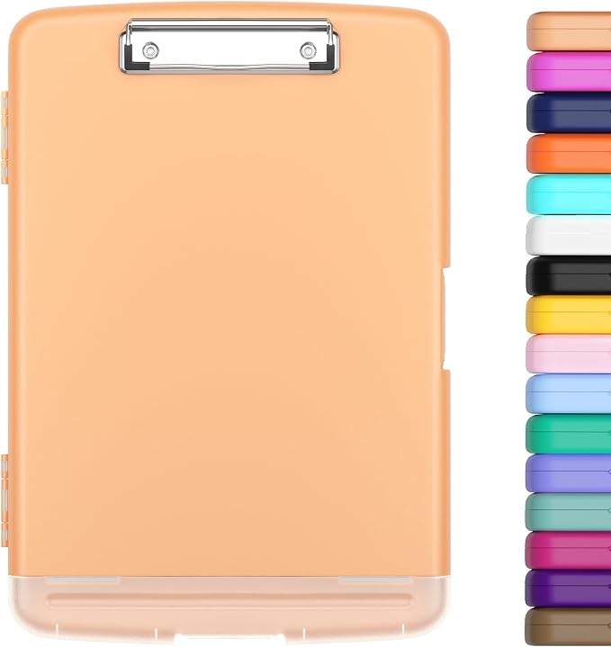 Hongri Clipboard with Storage with Pen Holder, Folder Nursing Clip Board 8.5 x by Hongri