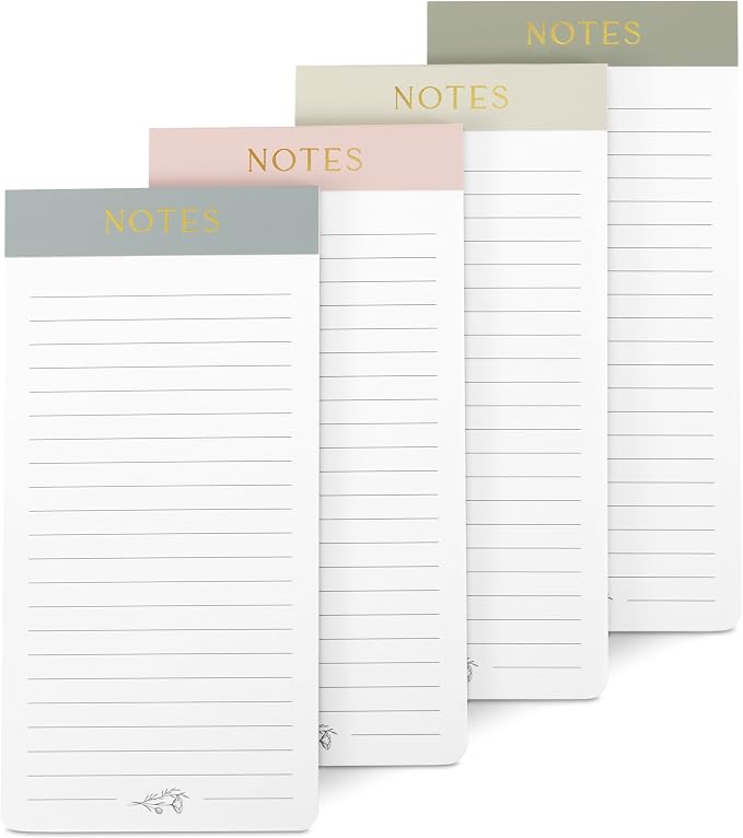 Beautiful Magnetic Notepads for Fridge by ZICOTO