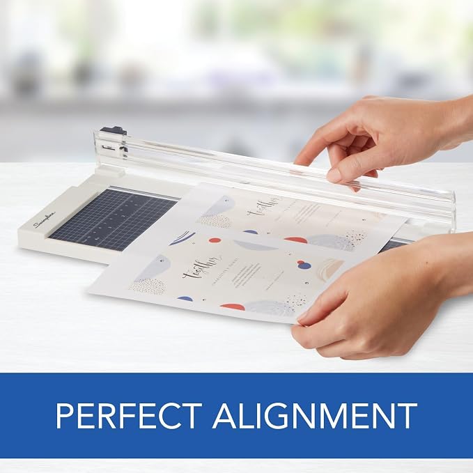 Swingline Paper Cutter, 8 Sheet Capacity, ClassicCut 1208P - Image 3