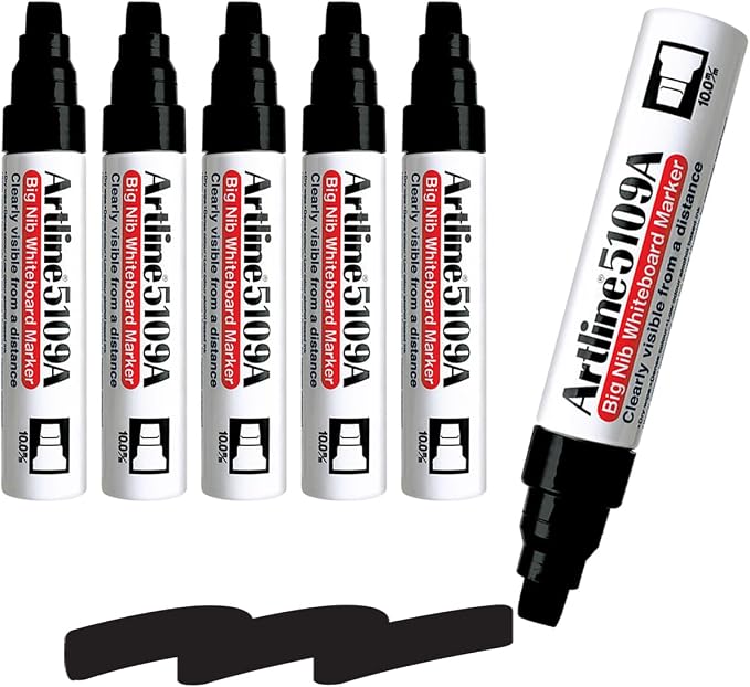 Artline 5109A Big Nib Whiteboard Marker by Artline