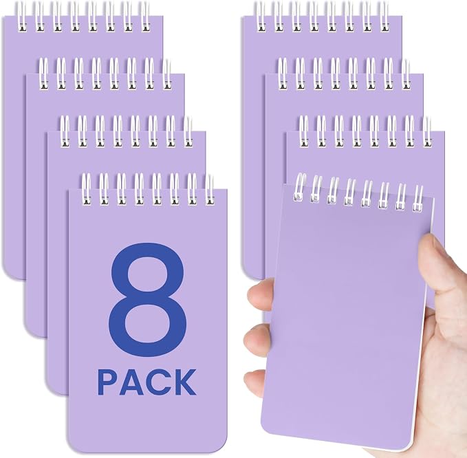 Taja Pocket Small Notebook 3" x 5", Nursing Notepad, Travel by Taja