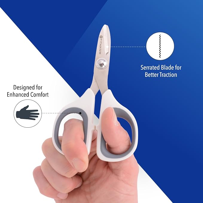 Westcott 5.5" Rag Snips, Quilting & Sewing Scissors - Image 3