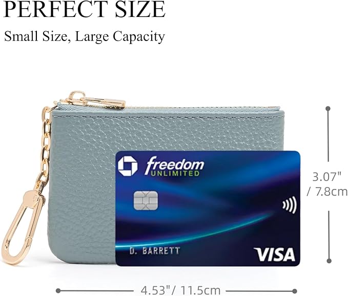 Full Grain Leather Coin Purse - Image 3