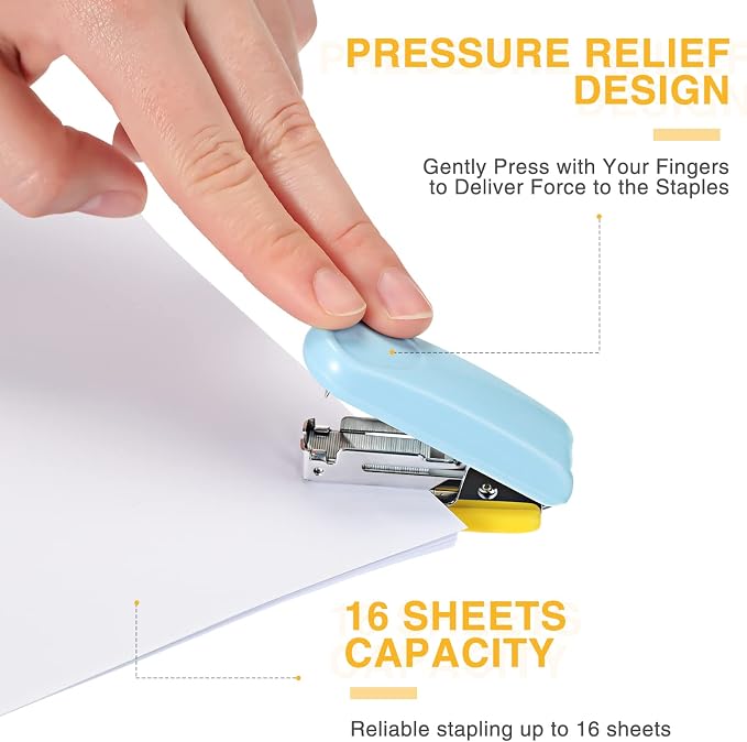 Leinuosen 6 Pack Mini Stapler - Image 3
