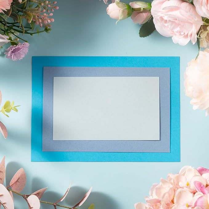 50 Sheets Colored Cardstock Paper 5 Colors, 250 GSM Heavy Card Stock - Image 7