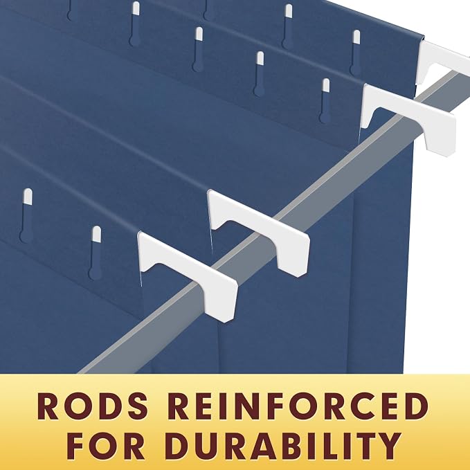 HERKKA Hanging File Folders, 30 Pack Reinforced Letter Size Hanging Folders - Image 4