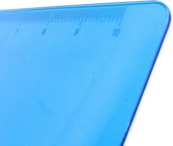 Super Z Outlet Slim Plastic Transparent Thin Lightweight Colorful Fun Clipboard - Image 7