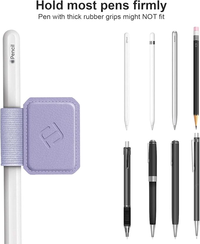 Fintie 4 Pack Pen Loop Holder for Apple Pencil Pro, Apple Pencil and Stylus Pens - Image 6